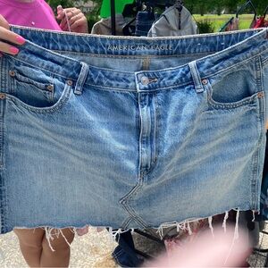 American Eagle blue Jean skirt size 18
